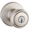 Kwikset Tylo Satin Nickel Entry Door Knob 1-3/4 in. 94002-820 - alternate 1